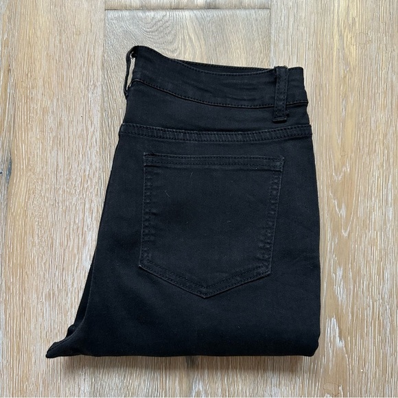 Needle & Cloth Black High Rise Skinny Jeans Jeggings Lightweight Stretch -Size 8 - Picture 9 of 11